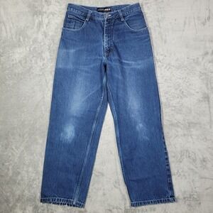 Vintage Y2K Southpole Jeans Mens 32x29 Blue Denim Pants Baggy Streetwear Skater